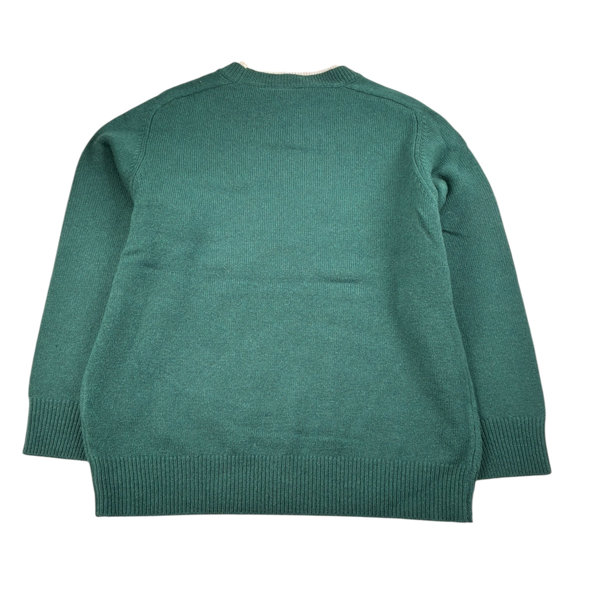 Paolo Pecora Maglia Girocollo tinta unita Verde per Bambino PP4083X VERDE PAOLO PECORA 