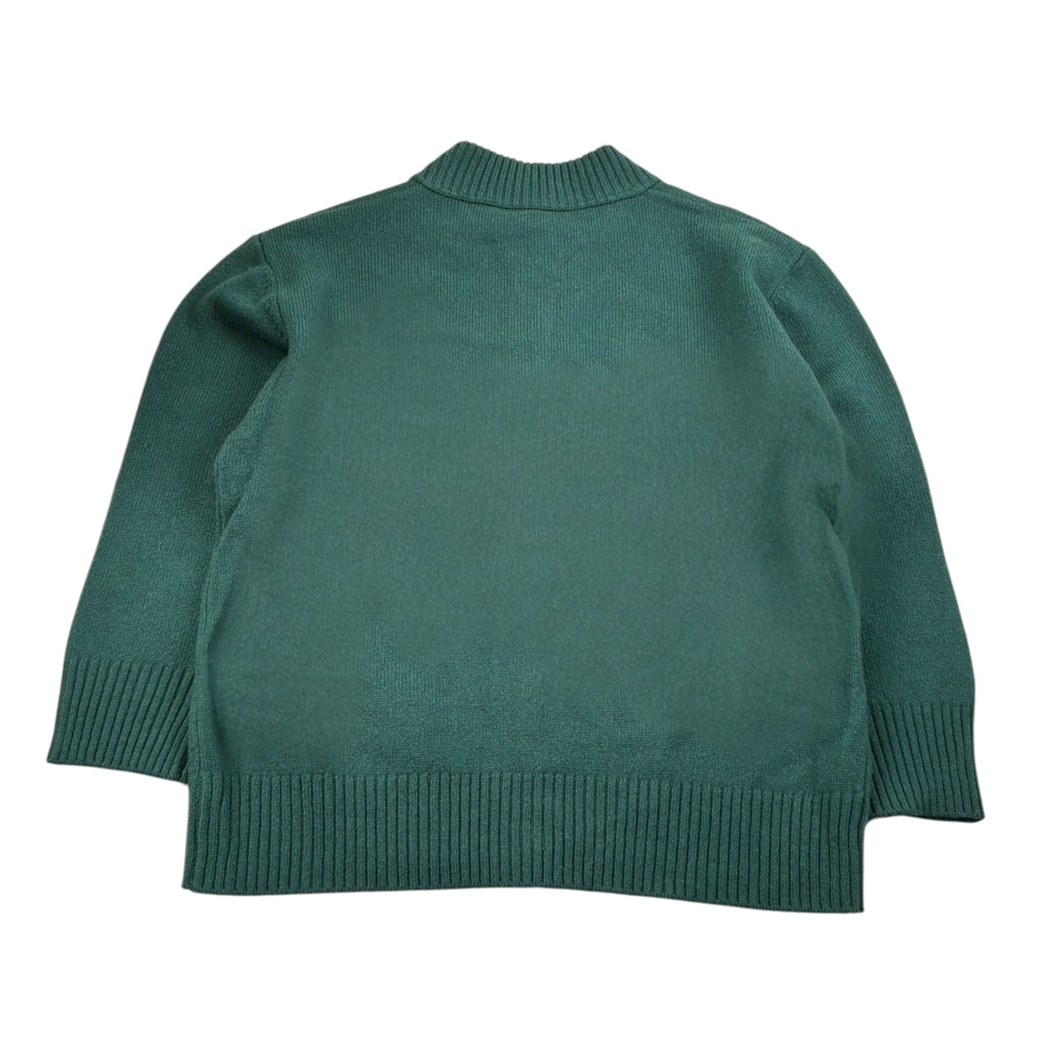 Paolo Pecora Maglia tinta unita con Zip Verde per Bambino PP4085 VERDE PAOLO PECORA 