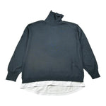 Paolo Pecora Maglia Collo Alto tinta unita Grigio per Bambino PP4087X GRIGIO PAOLO PECORA 