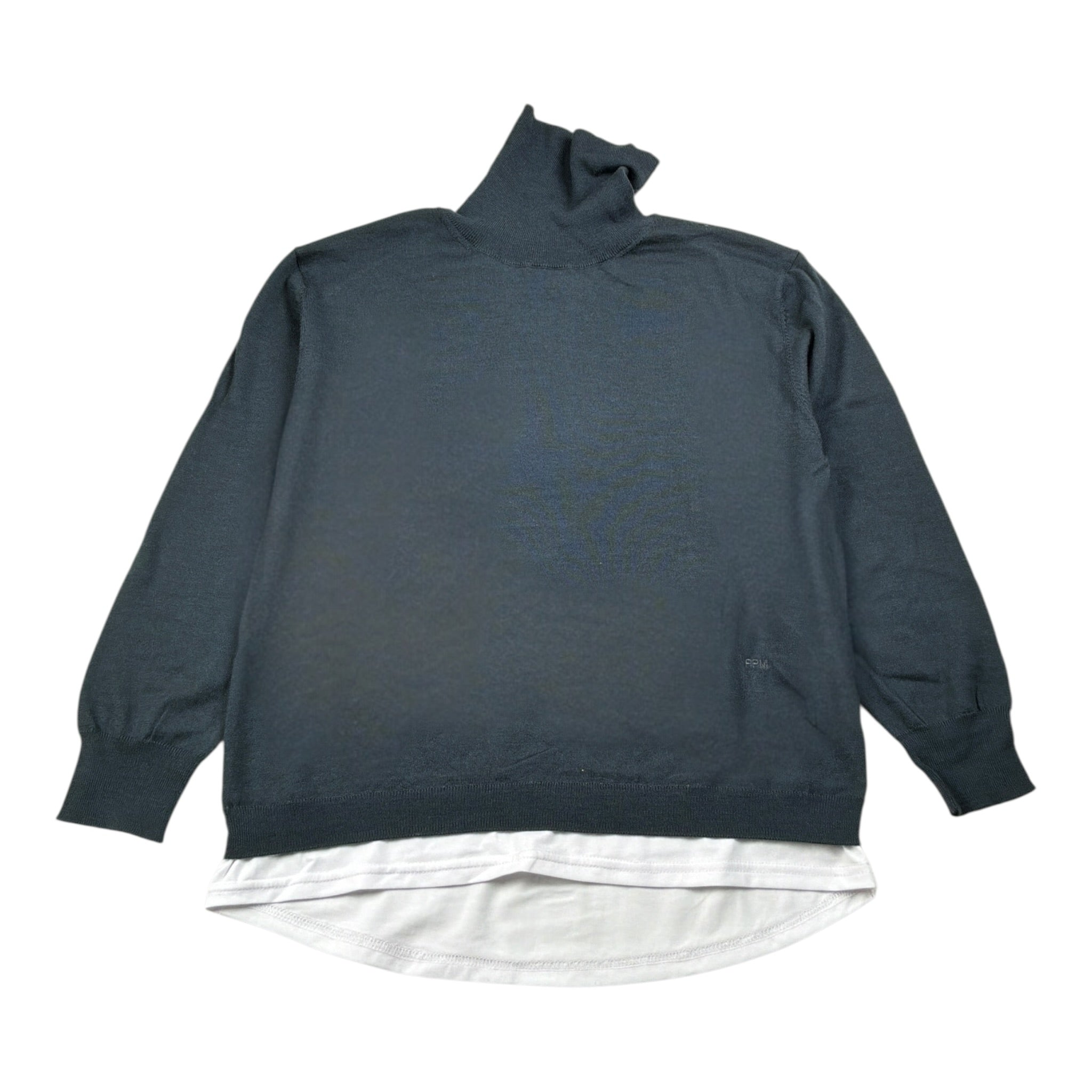 Paolo Pecora Maglia Collo Alto tinta unita Grigio per Bambino PP4087X GRIGIO PAOLO PECORA 