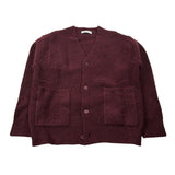 Paolo Pecora Cardigan tinta unita Scollo A V Bordeaux per Bambino PP4092 BORDEAUX PAOLO PECORA 
