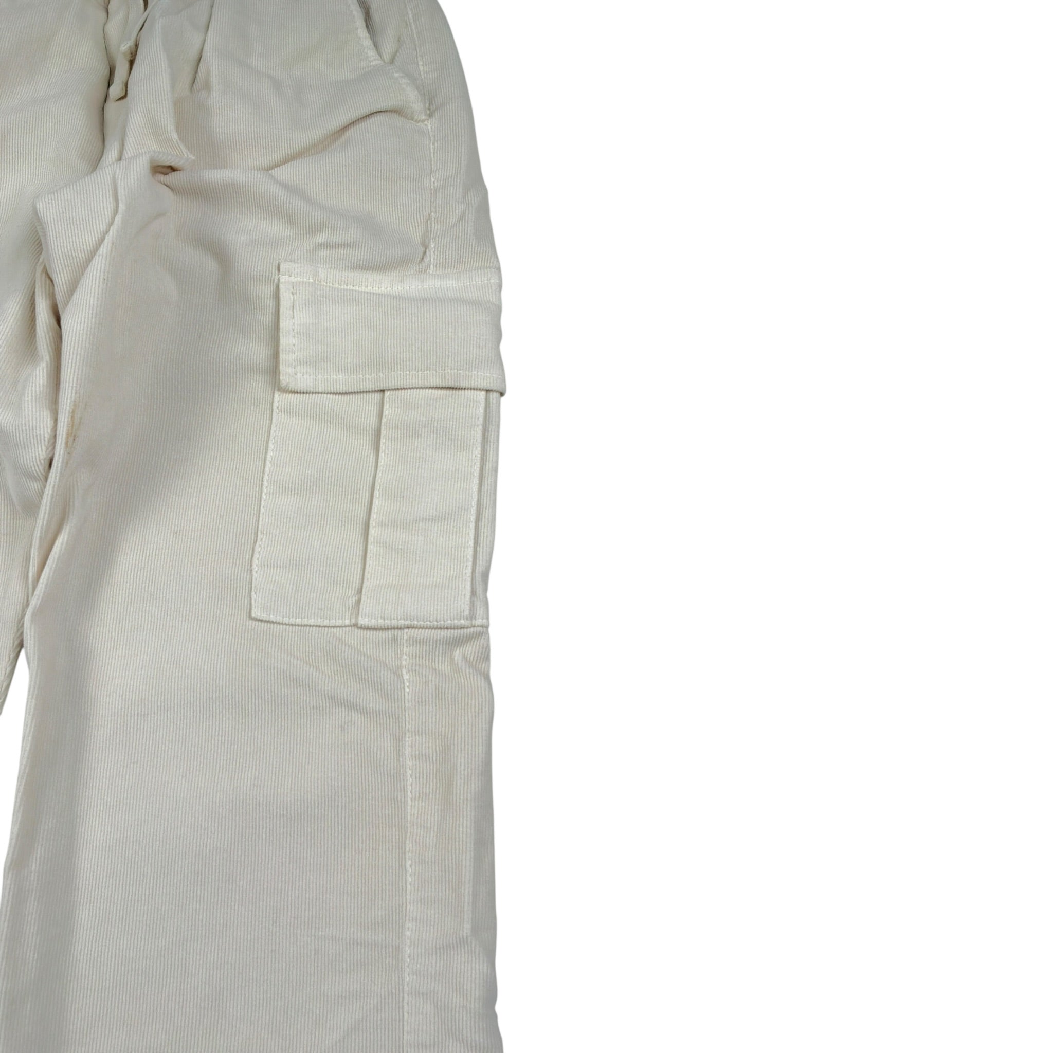 Paolo Pecora Pantalone tinta unita In Camoscio Panna per Bambino PP4114 PANNA PAOLO PECORA 