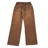 Paolo Pecora Pantalone tinta unita In Camoscio Marrone per Bambino PP4120 MARRONE PAOLO PECORA 