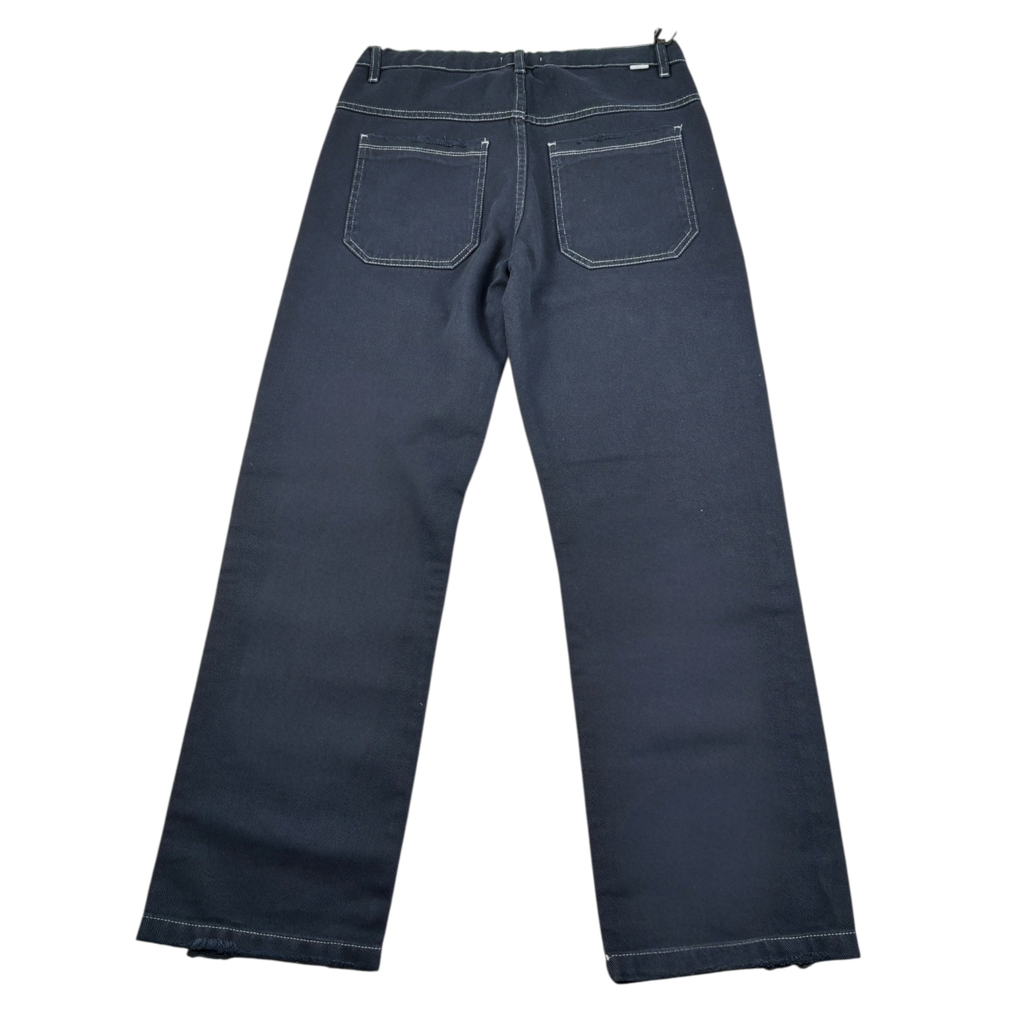 Paolo Pecora Jeans tinta unita con Girovita Regolabile Blu per Bambino PP4122 BLU PAOLO PECORA 
