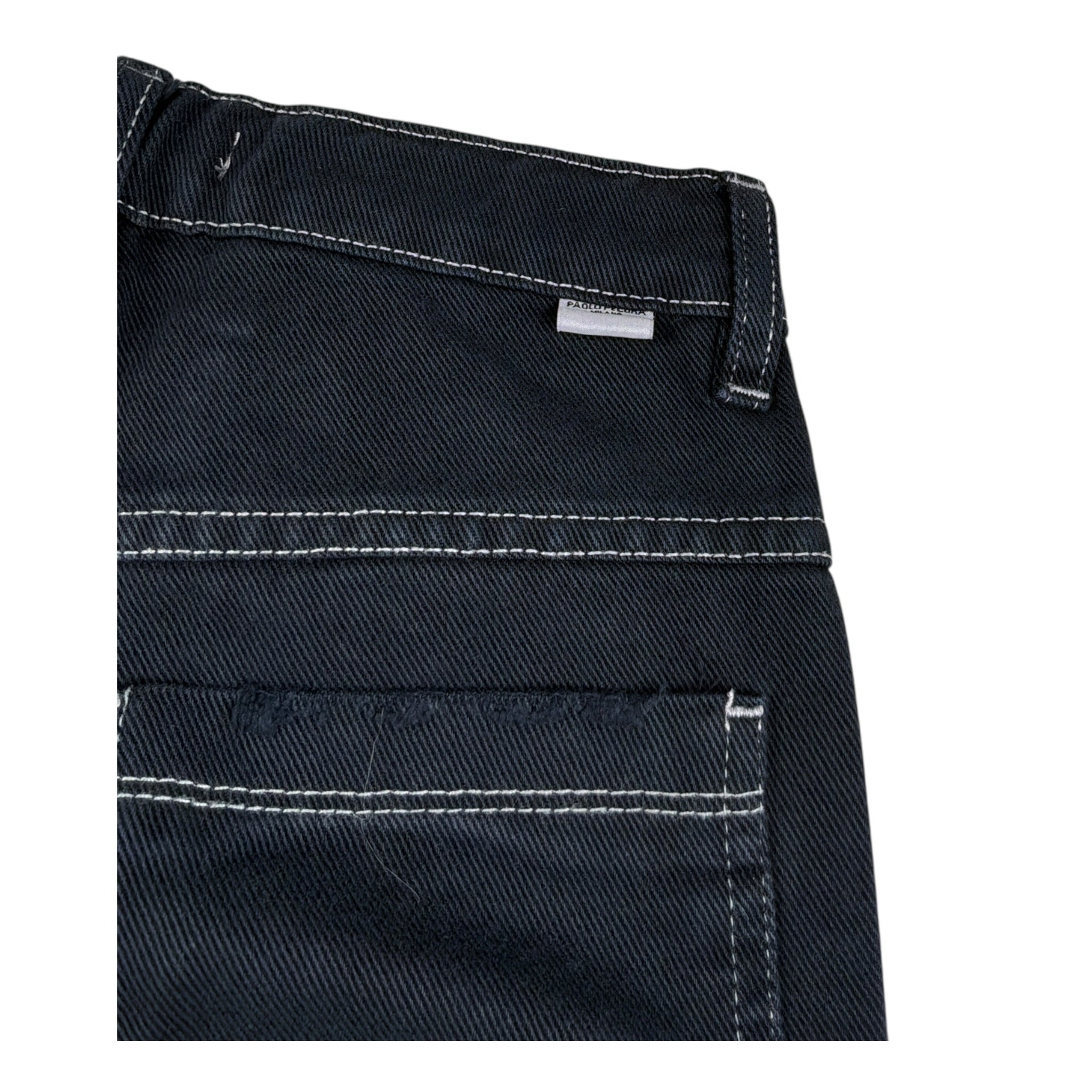Paolo Pecora Jeans tinta unita con Girovita Regolabile Blu per Bambino PP4122XX BLU PAOLO PECORA 