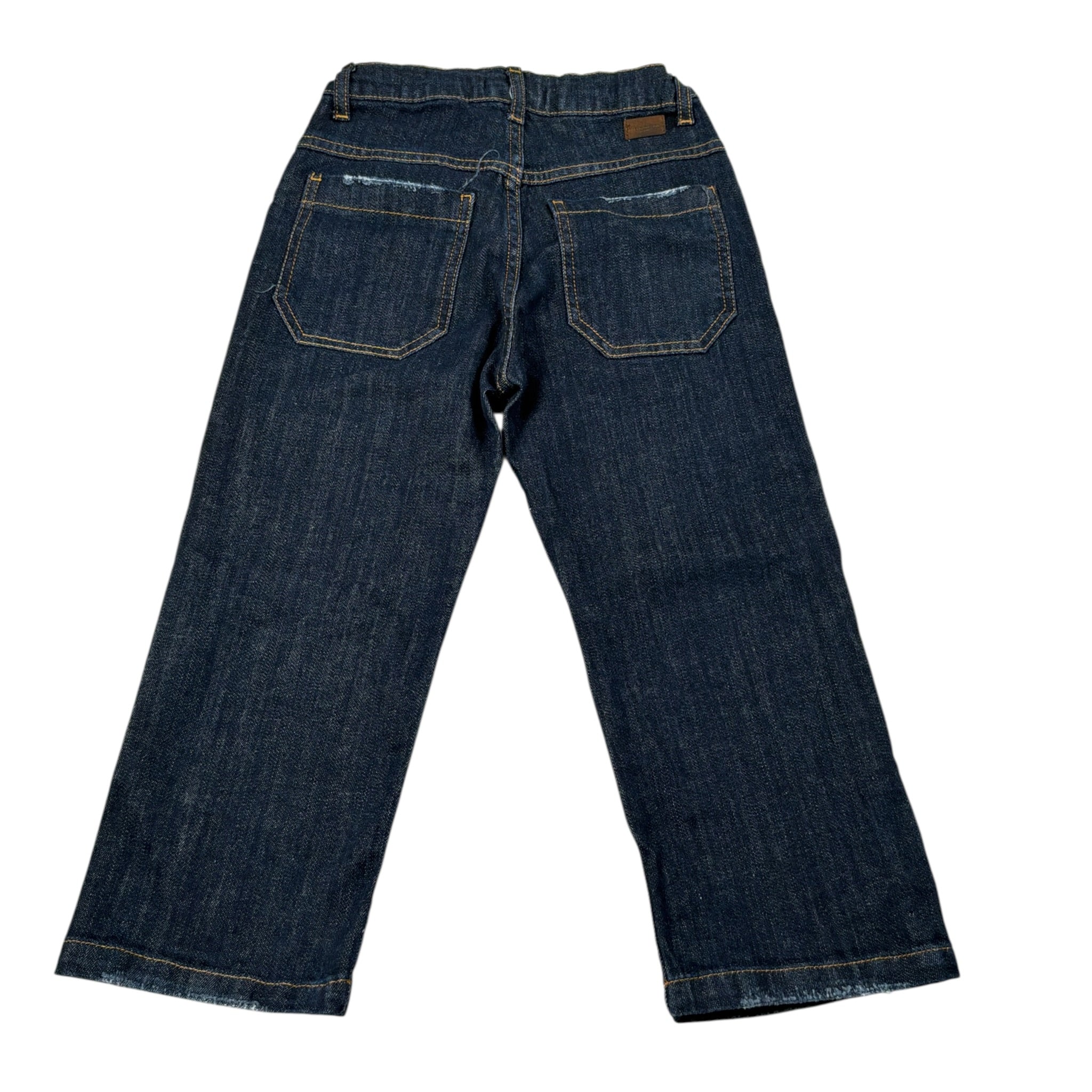 Paolo Pecora Jeans tinta unita con Girovita Regolabile Blu per Bambino PP4123XX BLU PAOLO PECORA 