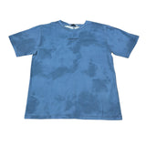 Paolo Pecora T-Shirt Girocollo tinta unita con Logo Azzurro per Bambino PP4128 AZZURRO PAOLO PECORA 
