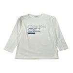 Paolo Pecora Shirt tinta unita con Stampa Bianco per Bambino PP4140 BIANCO PAOLO PECORA 