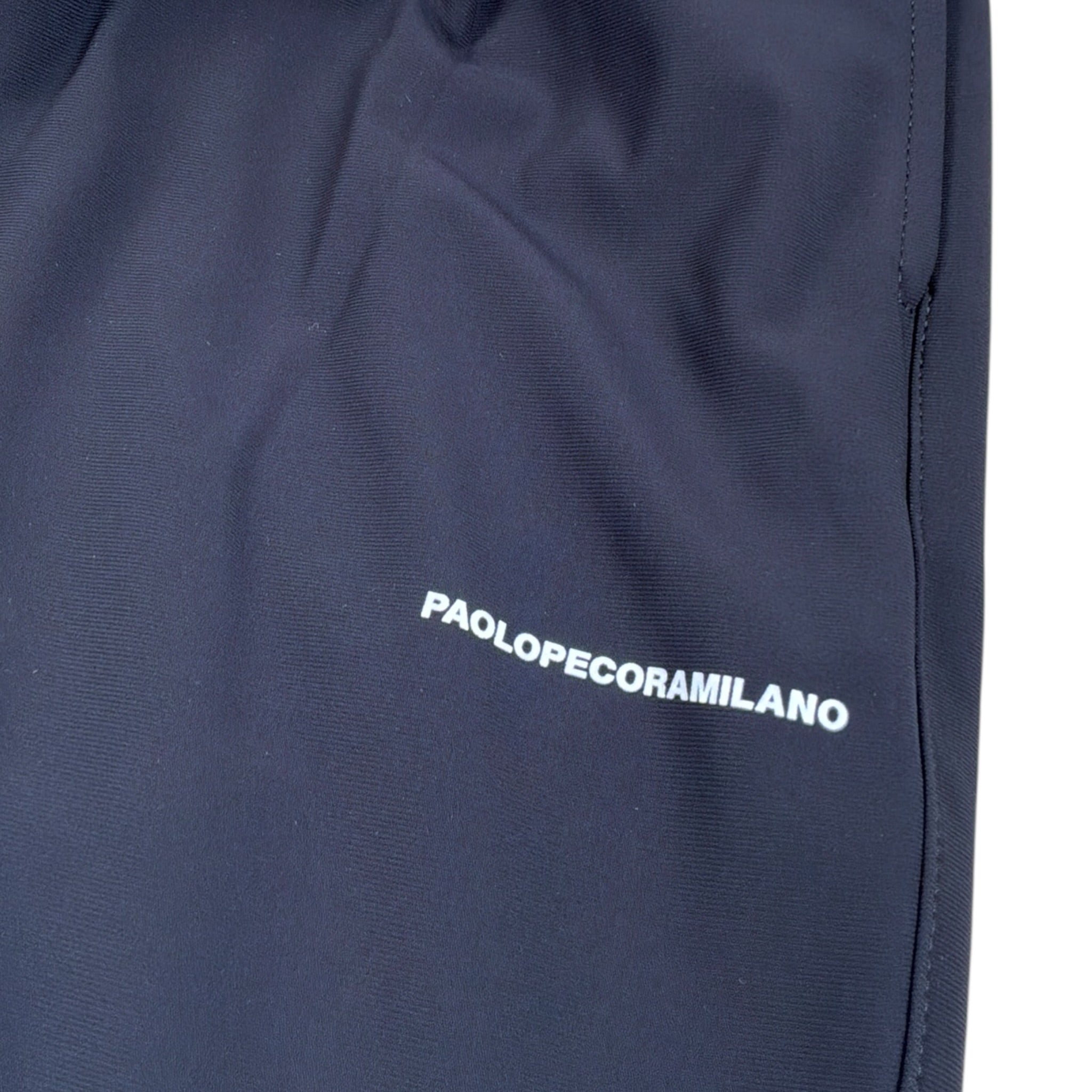 Paolo Pecora Pantalone tinta unita con Elastico In Vita Blu per Bambino PP4155 BLU PAOLO PECORA 