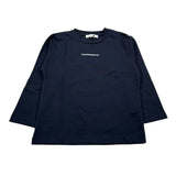 Paolo Pecora Shirt Girocollo tinta unita con Logo Blu per Bambino PP4157J BLU PAOLO PECORA 