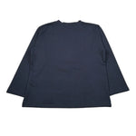 Paolo Pecora Shirt Girocollo tinta unita con Logo Blu per Bambino PP4157X BLU PAOLO PECORA 