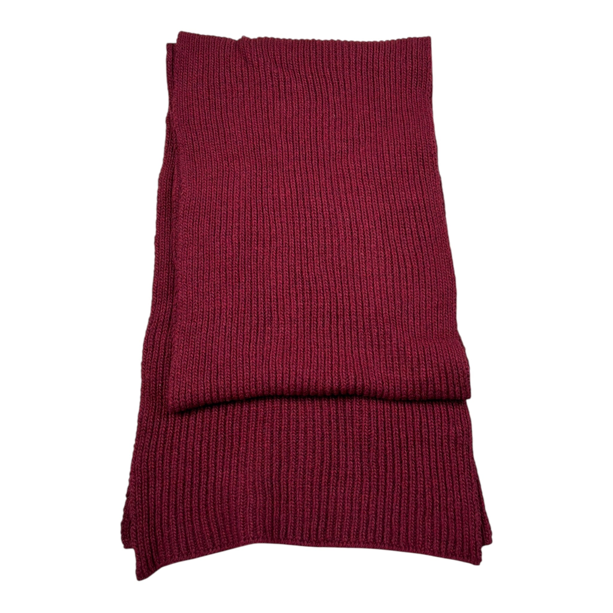 Paolo Pecora Sciarpa tinta unita con Logo Bordeaux per Bambino PP4163X BORDEAUX PAOLO PECORA 