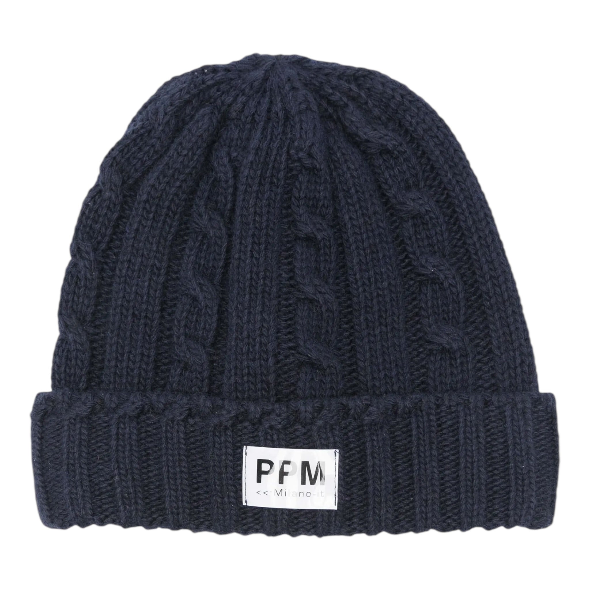 Paolo Pecora Cappello tinta unita con Logo Blu per Bambino PP4164 BLU PAOLO PECORA 