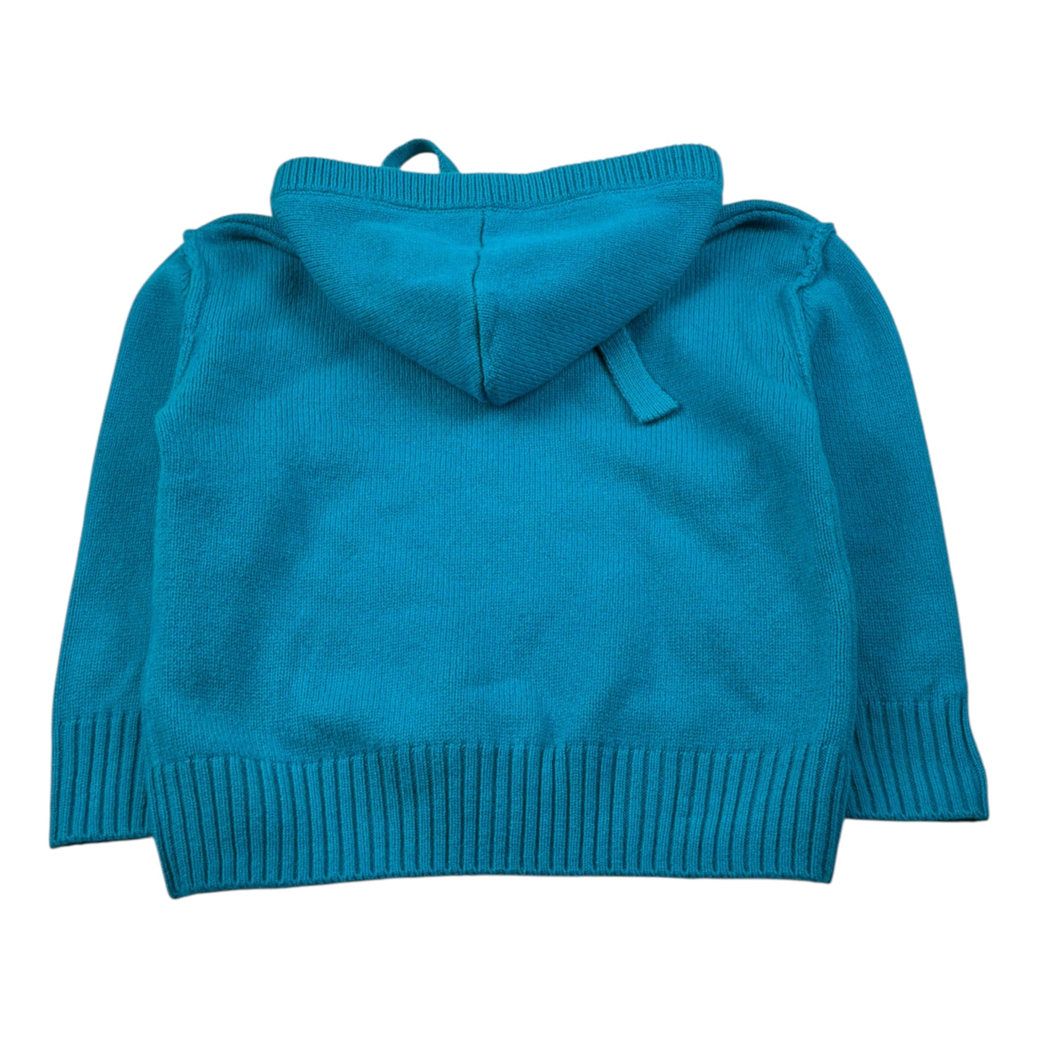 Paolo Pecora Maglia tinta unita con Cappuccio Petrolio per Bambino PP4394 PETROLIO PAOLO PECORA 