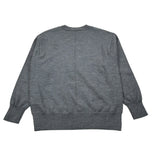 Paolo Pecora Maglia Girocollo tinta unita con Logo Grigio per Bambino PP4400 GRIGIO PAOLO PECORA 