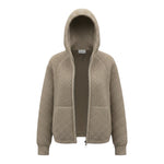 Paolo Pecora Felpa tinta unita Modello Teddy con Zip Marrone per Bambino PP4402 MARRONE PAOLO PECORA 