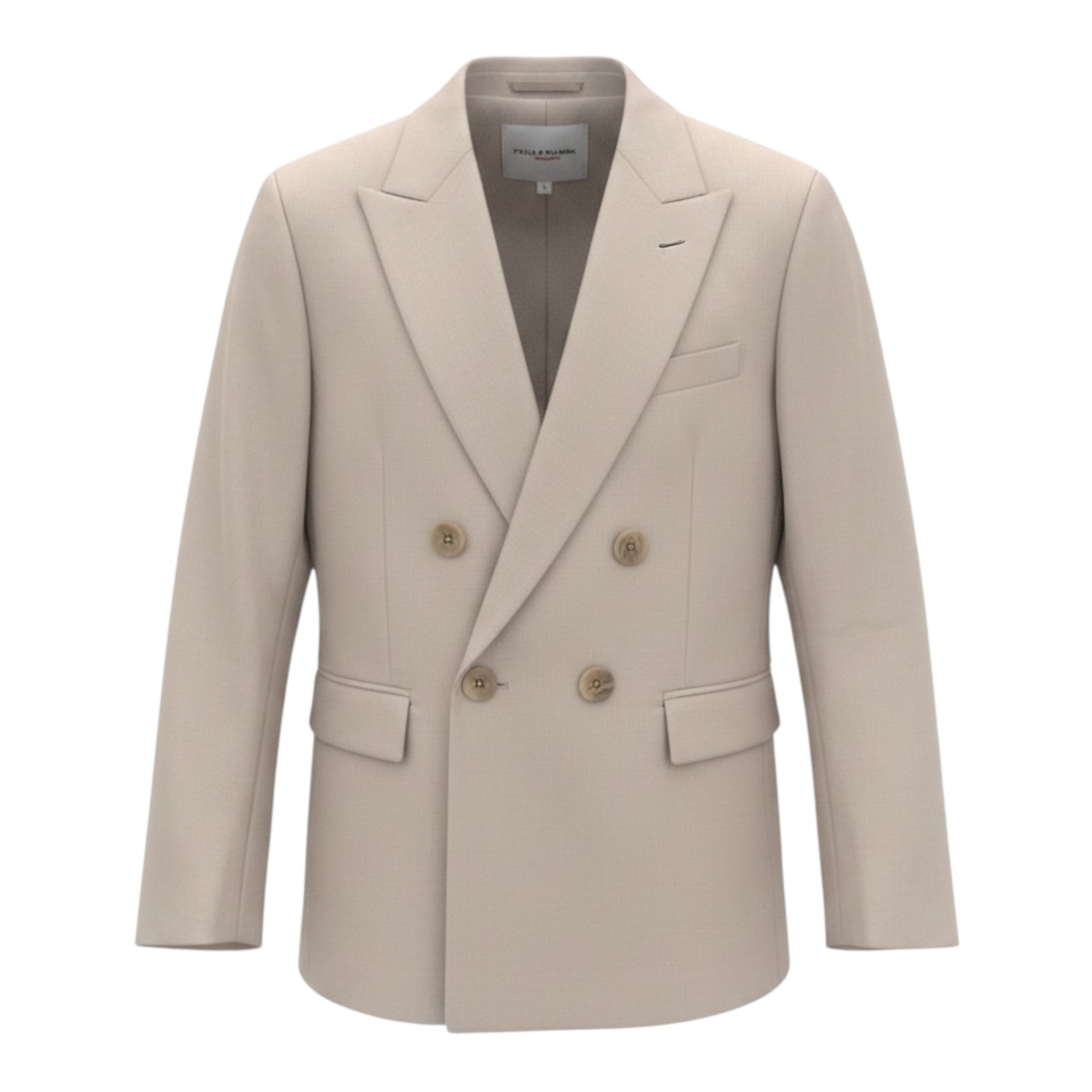 Paolo Pecora Giacca tinta unita con Bottoni Beige per Bambino PP4415 BEIGE PAOLO PECORA 