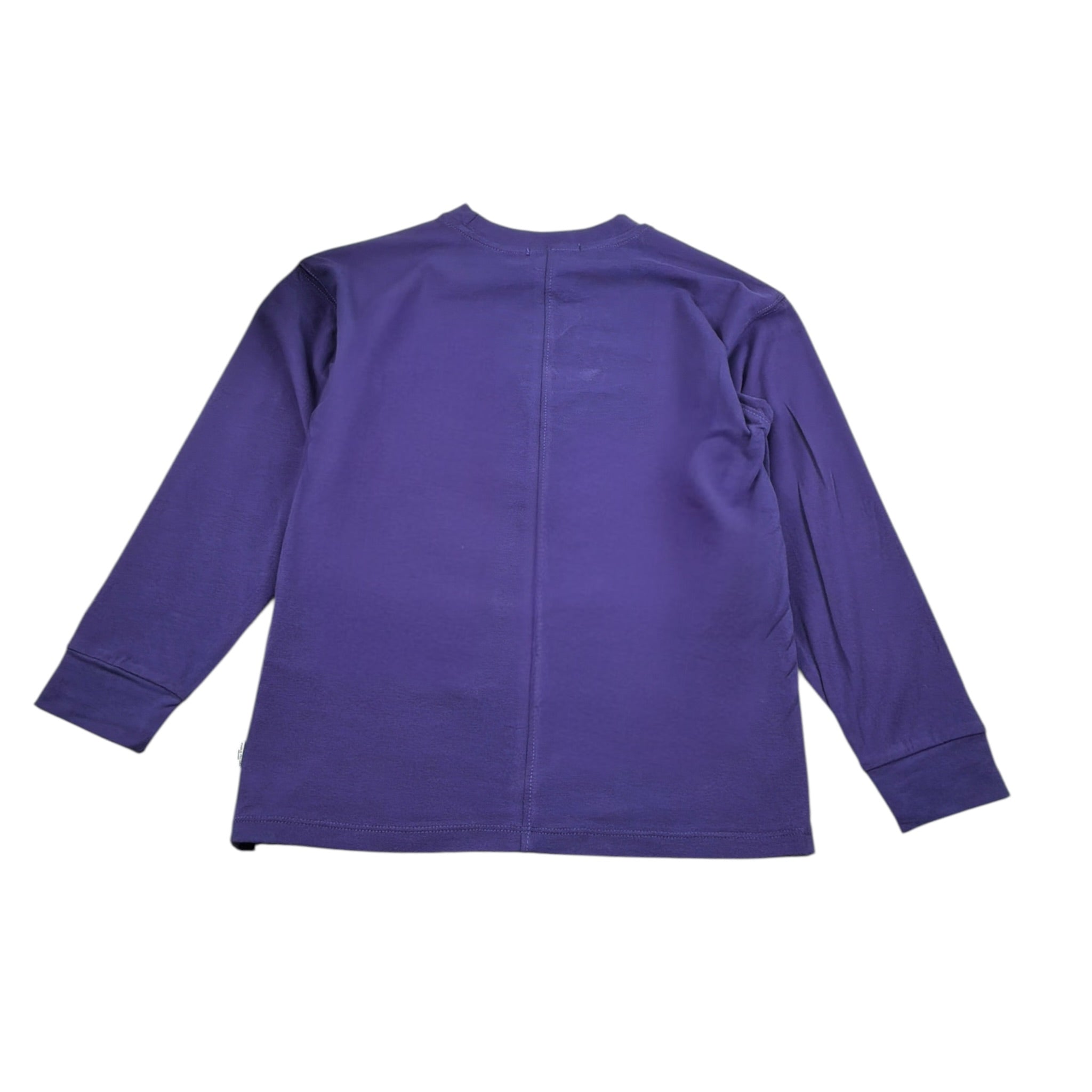Paolo Pecora Shirt tinta unita Girocollo Viola per Bambino PP4446 VIOLA PAOLO PECORA 