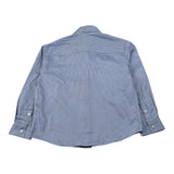 Paolo Pecora Camicia Manica Lunga Fantasia A Righe Azzurro per Bambino PP4453 AZZURRO PAOLO PECORA 