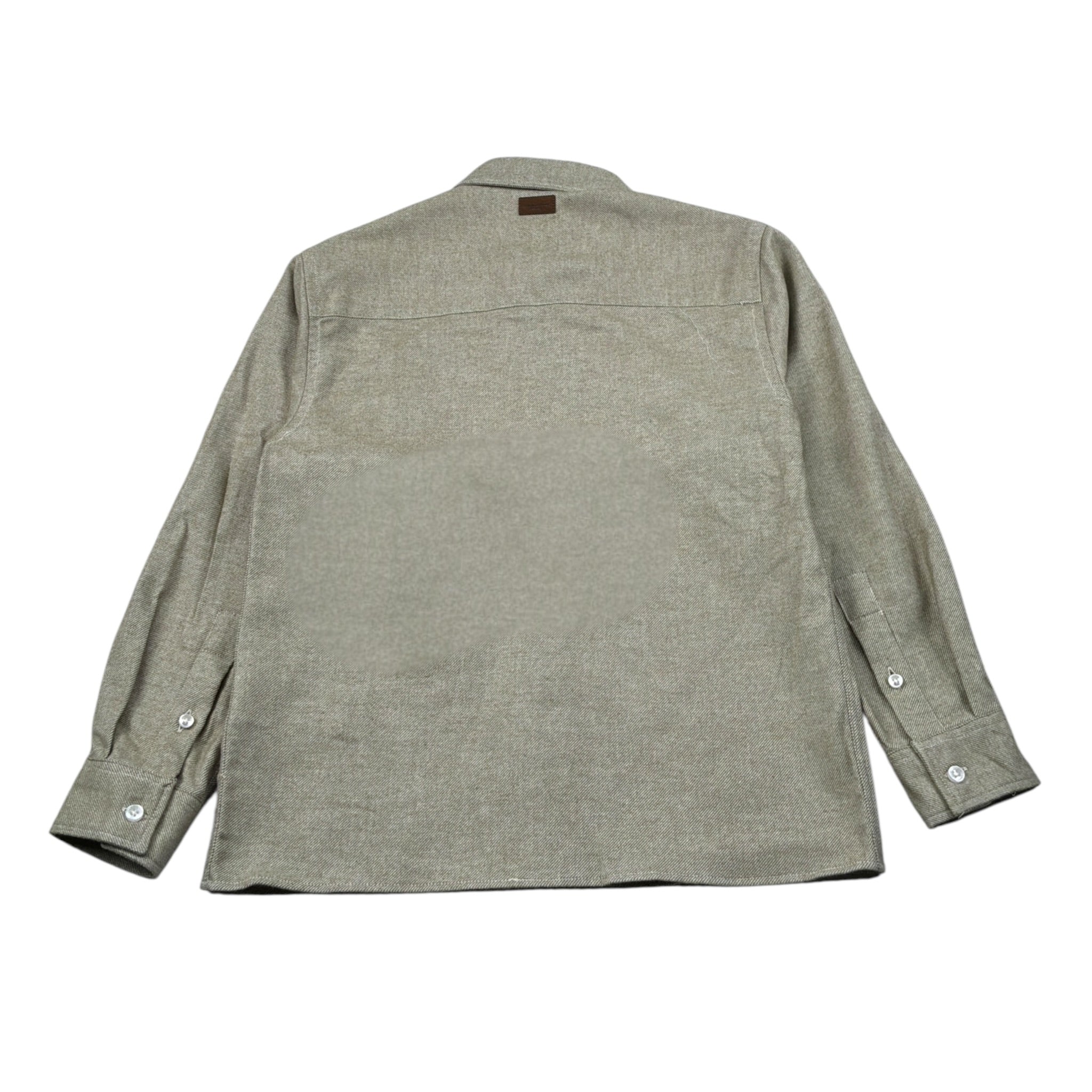 Paolo Pecora Camicia Manica Lunga tinta unita Verde per Bambino PP4454 VERDE PAOLO PECORA 
