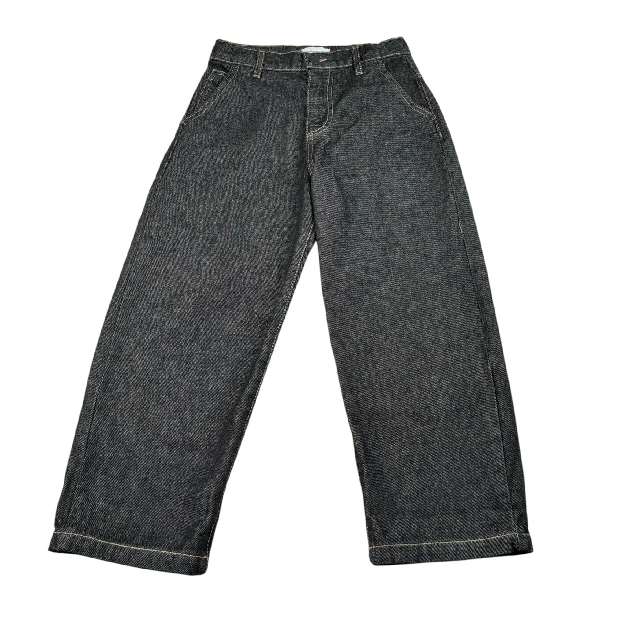 Paolo Pecora Jeans tinta unita con Girovita Regolabile Nero per Bambino PP4466 NERO PAOLO PECORA 