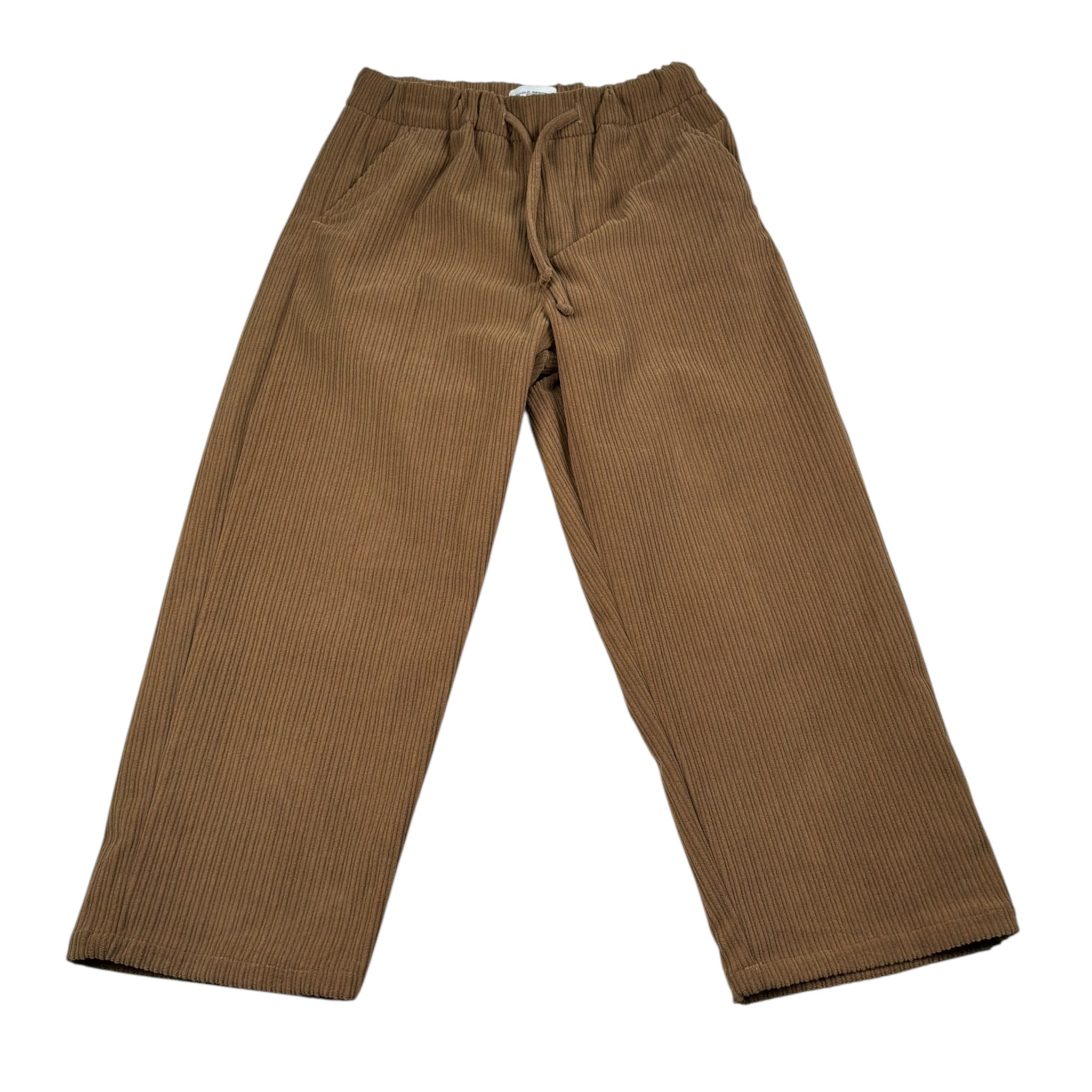 Paolo Pecora Pantalone tinta unita con Elastico In Vita Marrone per Bambino PP4475 MARRONE PAOLO PECORA 