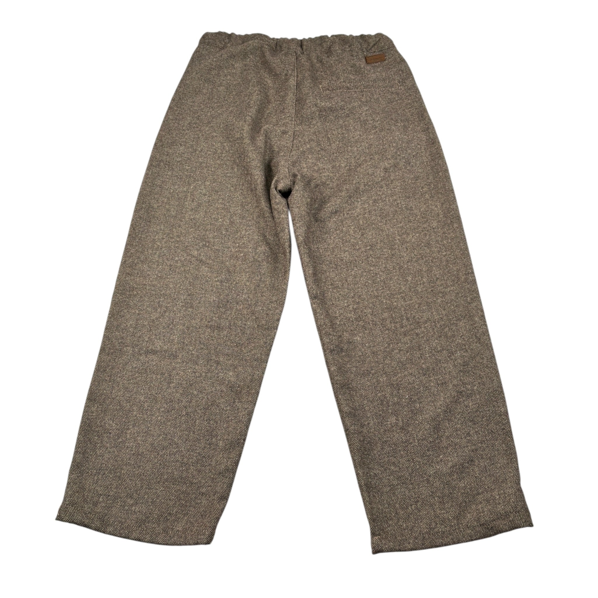 Paolo Pecora Pantalone tinta unita con Elastico In Vita Marrone per Bambino PP4478 MARRONE PAOLO PECORA 