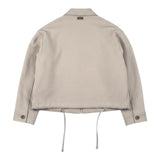 Paolo Pecora Felpa tinta unita con Zip E Colletto Beige per Bambino PP4494 BEIGE PAOLO PECORA 