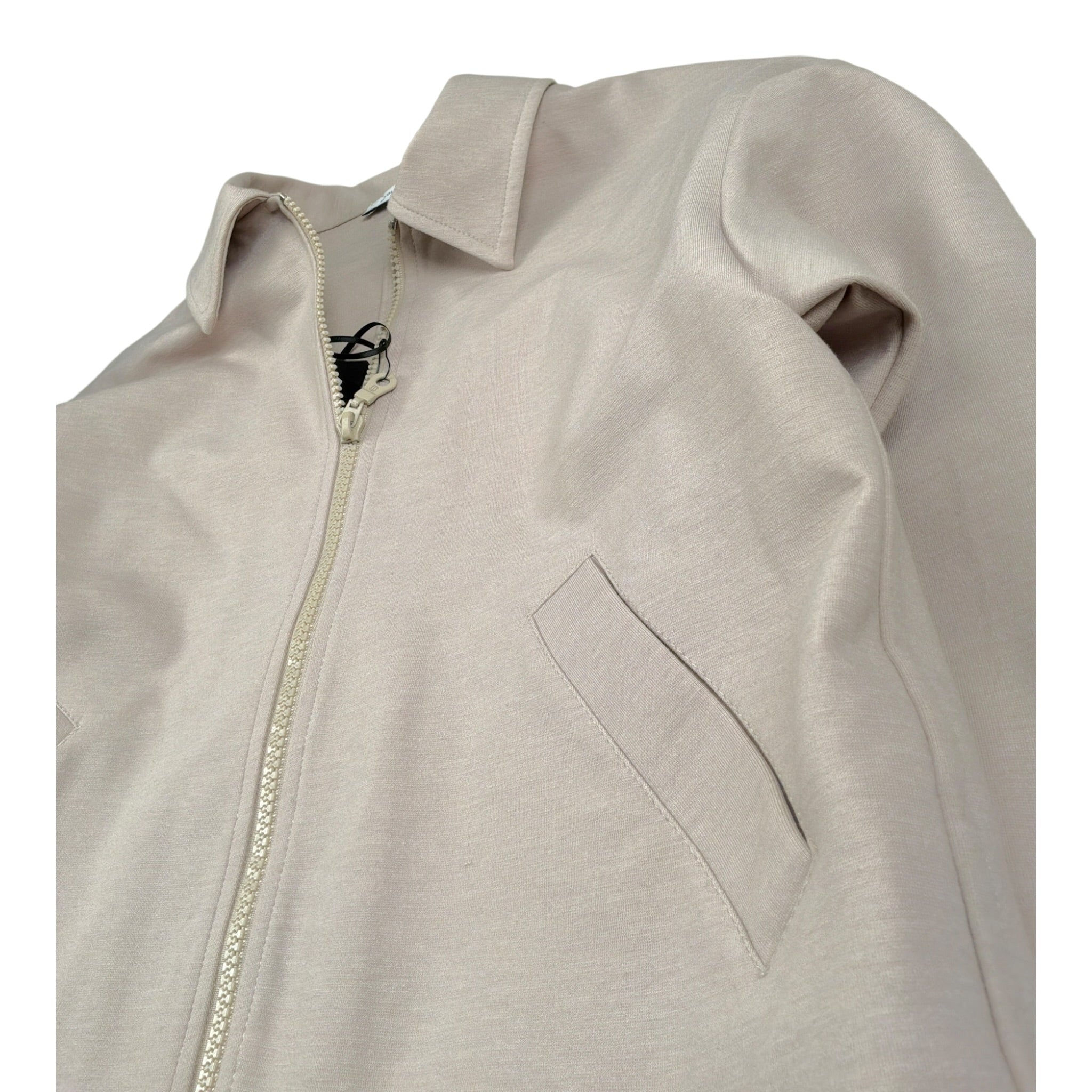 Paolo Pecora Felpa tinta unita con Zip E Colletto Beige per Bambino PP4494 BEIGE PAOLO PECORA 
