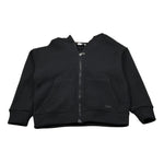 Paolo Pecora Felpa con Zip E Cappuccio tinta unita Nero per Bambino PP4499 NERO PAOLO PECORA 