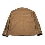 Paolo Pecora Giacca Camicia Manica Lunga In Camoscio Marrone per Bambino PP4501 MARRONE PAOLO PECORA 