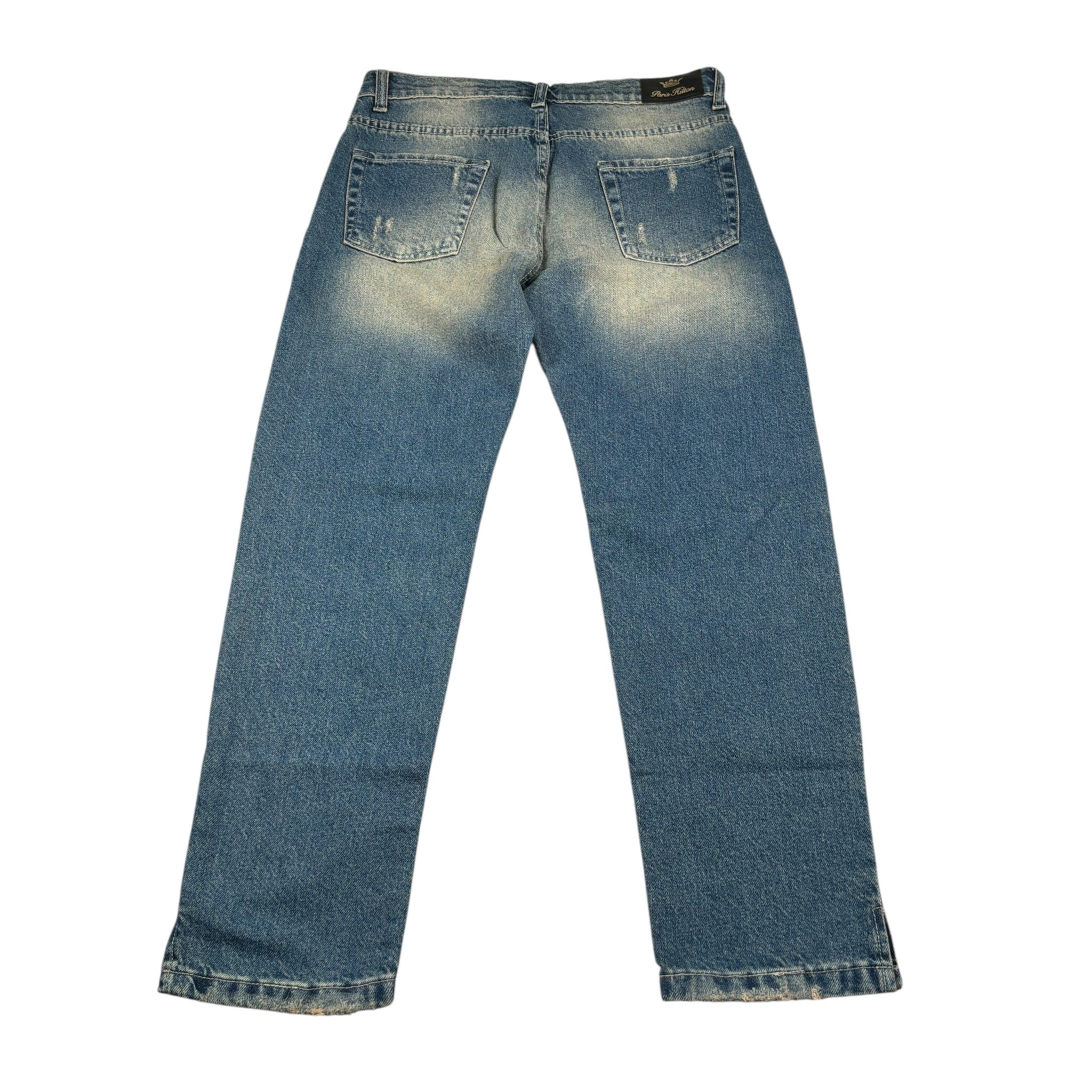Paris Hilton Jeans tinta unita Girovita Regolabile Azzurro per Bambina PH1494 AZZURRO PARIS HILTON 