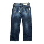 Patriot Jeans tinta unita 5 Tasche Blu per Bambino PJ5F2WPBK18 BLU PATRIOT 