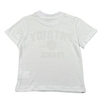 Patriot T-Shirt tinta unita con Stampa Bianco per Neonato PTS002 BIANCO PATRIOT 