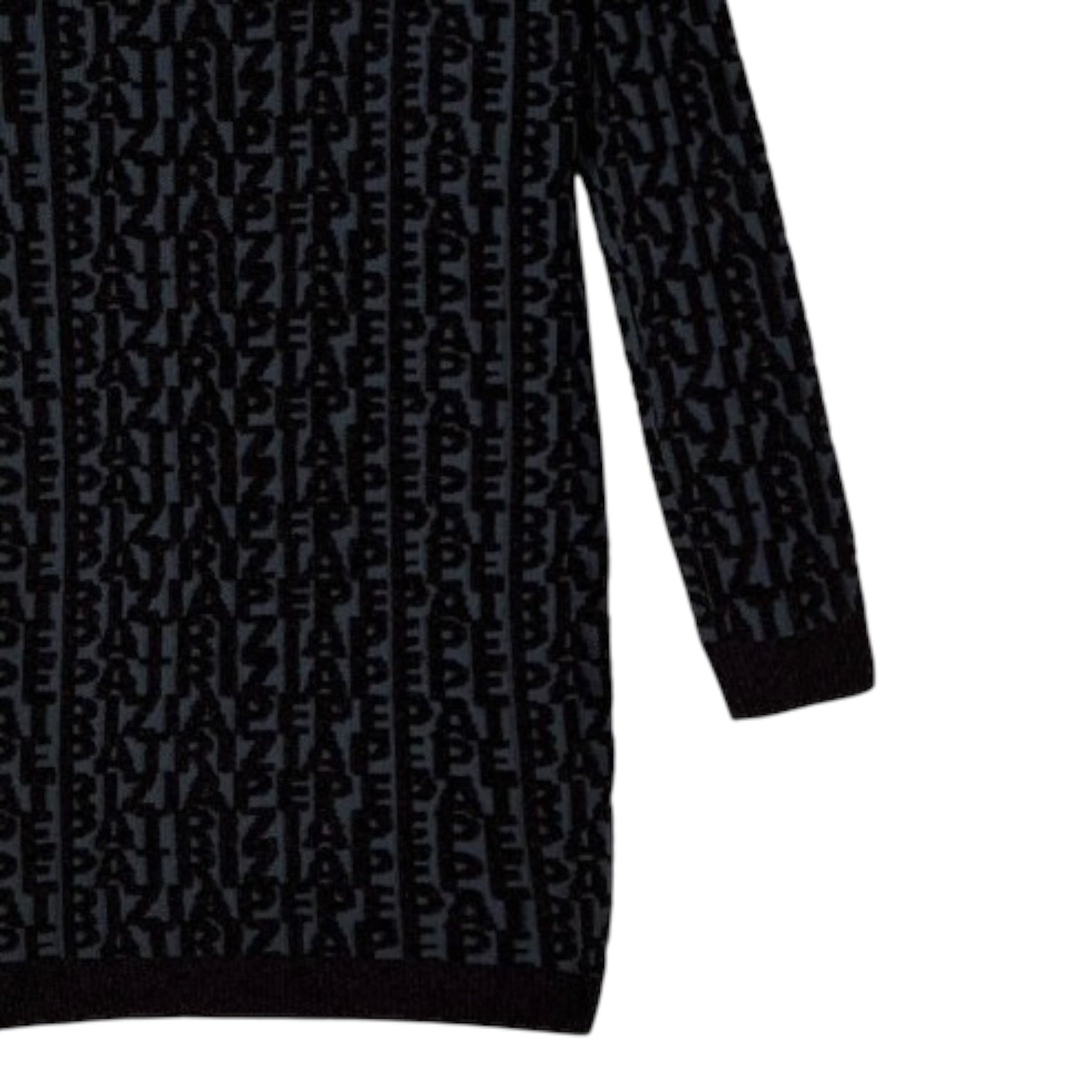Patrizia Pepe Abito tinta unita Logato In Maglia Blu per Bambina 7A603 BLU PATRIZIA PEPE 