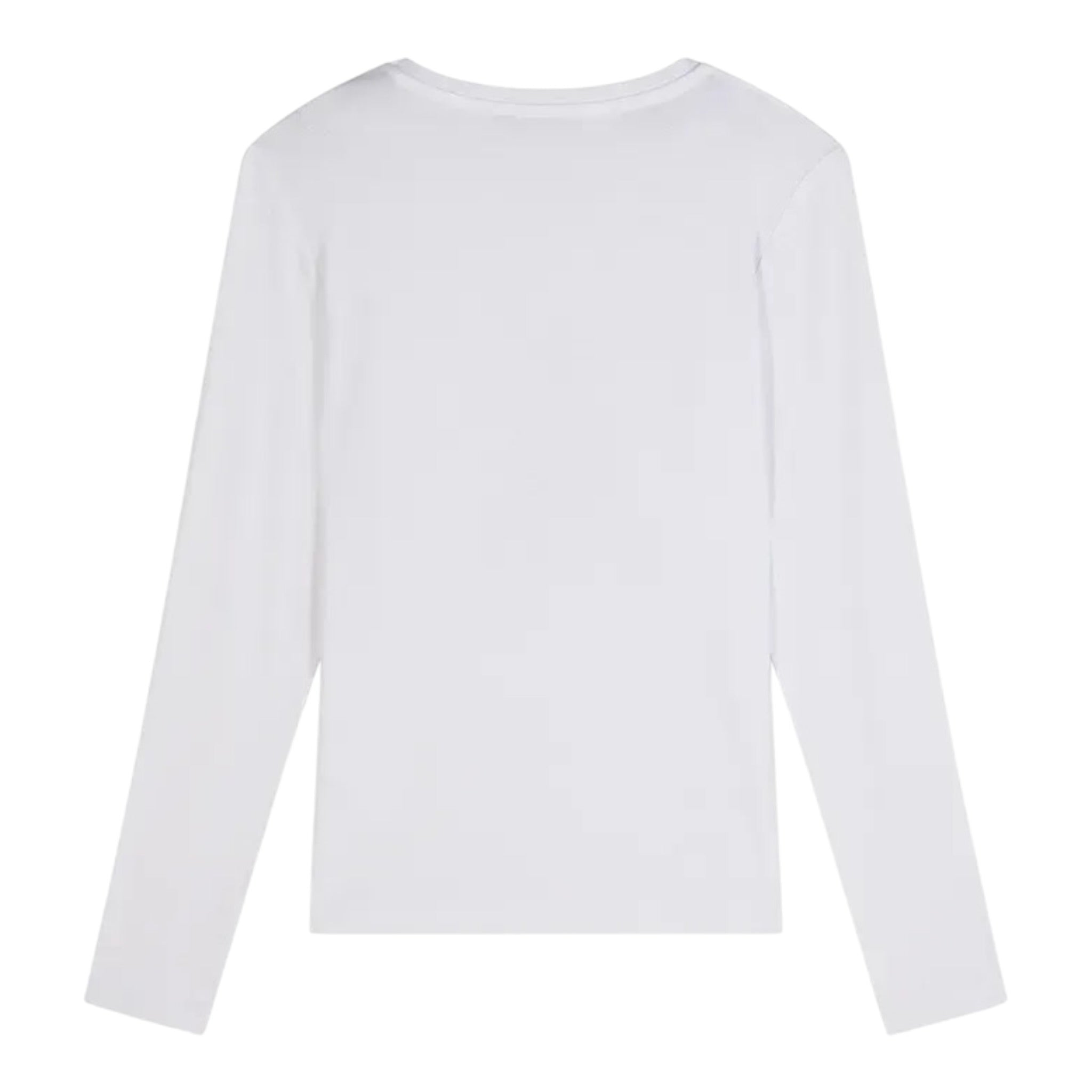 Patrizia Pepe Shirt tinta unita con Brillantini Bianco per Bambina 7M0752 BIANCO PATRIZIA PEPE 