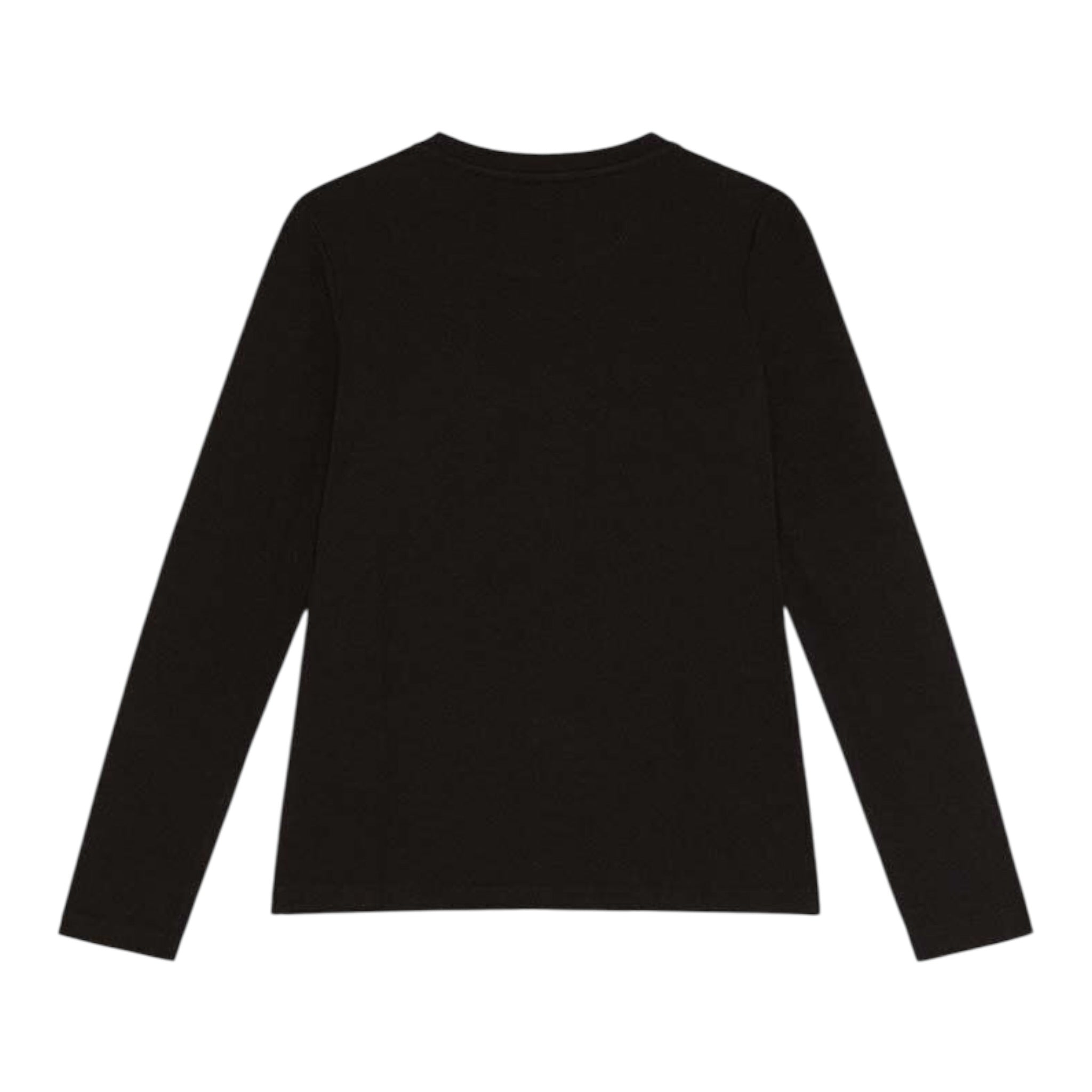 Patrizia Pepe Shirt tinta unita con Brillantini Nero per Bambina 7M0752 NERO PATRIZIA PEPE 