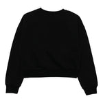 Patrizia Pepe Felpa tinta unita con Stampa Nero per Bambina 7M0932XXXX NERO PATRIZIA PEPE 