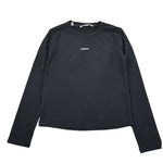Patrizia Pepe Shirt tinta unita con Logo Nero per Bambina 7M0956 NERO PATRIZIA PEPE 