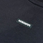Patrizia Pepe Shirt tinta unita con Logo Nero per Bambina 7M0956 NERO PATRIZIA PEPE 