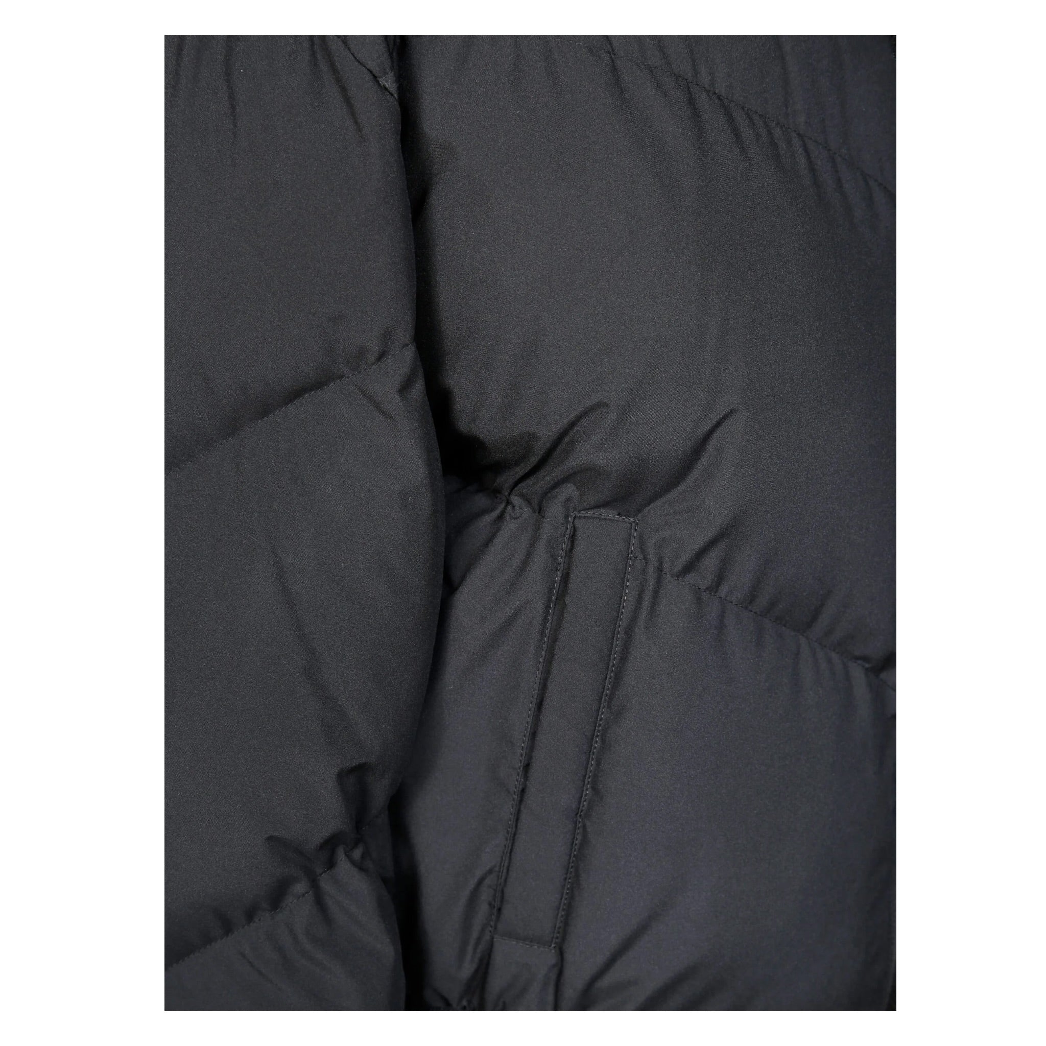 Patrizia Pepe Giubbino tinta unita con Cappuccio Nero per Bambina 7O0045 NERO PATRIZIA PEPE 