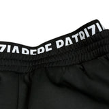 Patrizia Pepe Pantalone tinta unita con Elastico Logato Nero per Bambina 7P0391 NERO PATRIZIA PEPE 