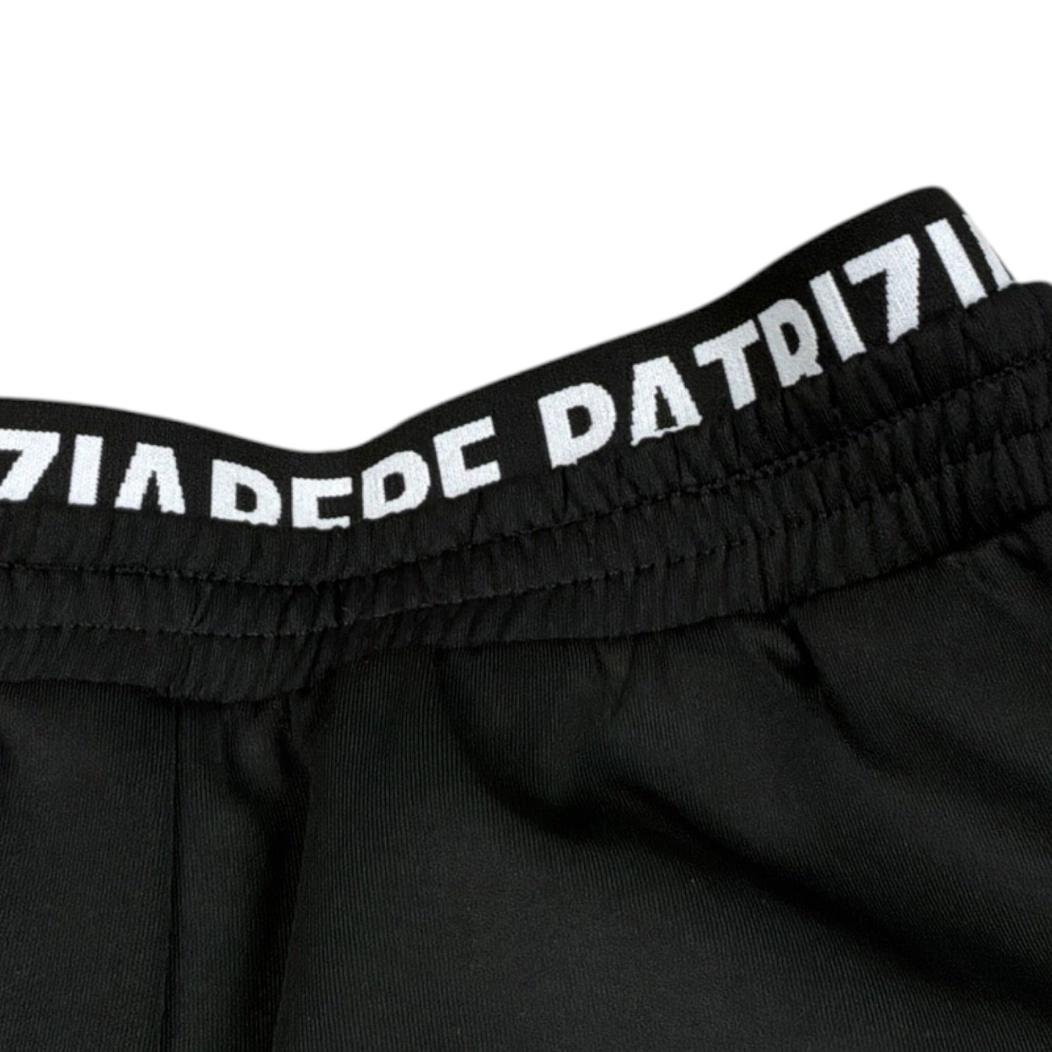 Patrizia Pepe Pantalone tinta unita con Elastico Logato Nero per Bambina 7P0391 NERO PATRIZIA PEPE 