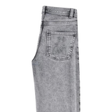 Patrizia Pepe Jeans tinta unita Modello A Palazzo Grigio per Bambina 7P0393X GRIGIO PATRIZIA PEPE 