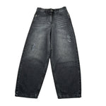 Patrizia Pepe Jeans tinta unita Modello Palazzo Nero per Bambina 7P0394 NERO PATRIZIA PEPE 