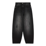 Patrizia Pepe Jeans tinta unita Modello Palazzo Nero per Bambina 7P0394XXXXX NERO PATRIZIA PEPE 