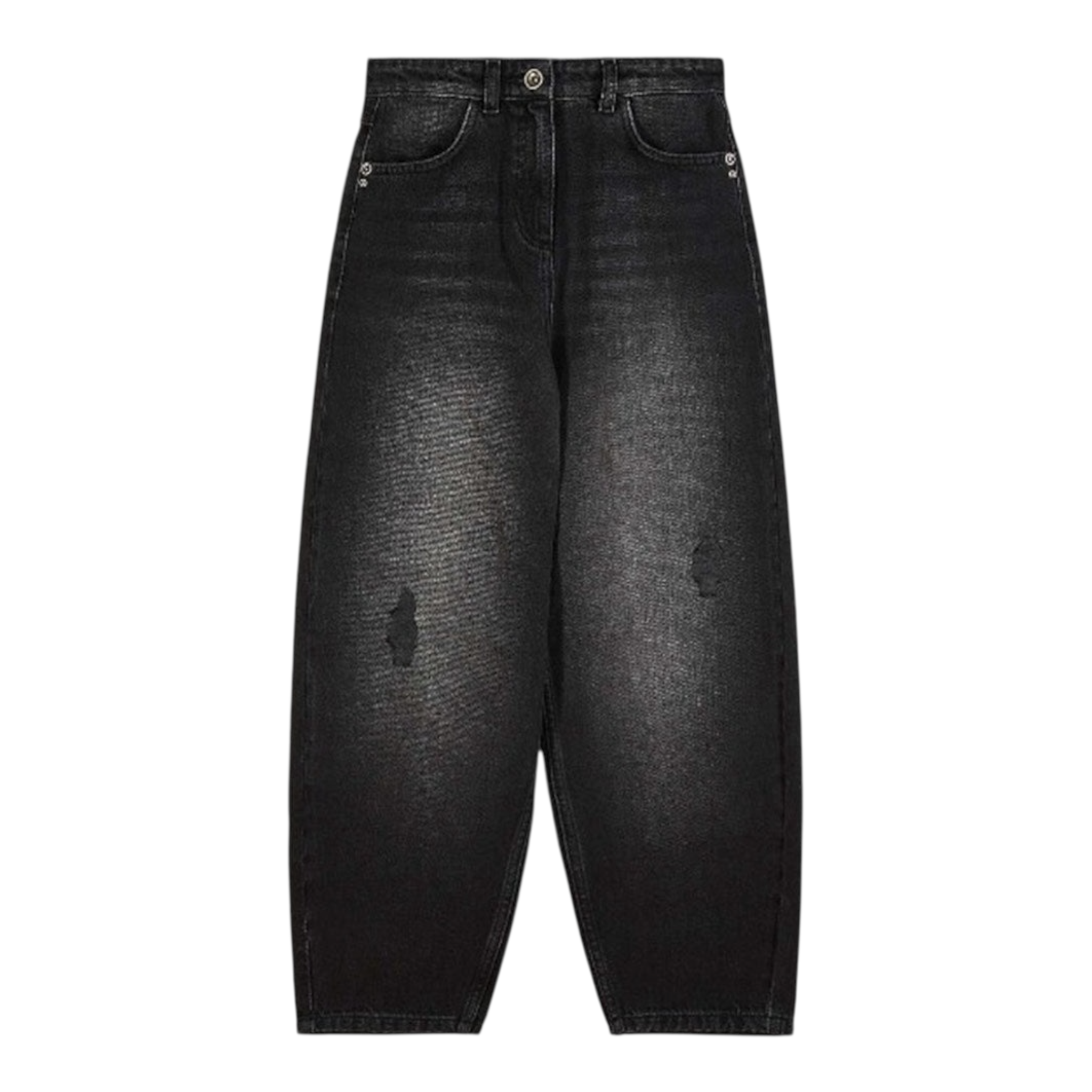 Patrizia Pepe Jeans tinta unita Modello Palazzo Nero per Bambina 7P0394XXXXX NERO PATRIZIA PEPE 