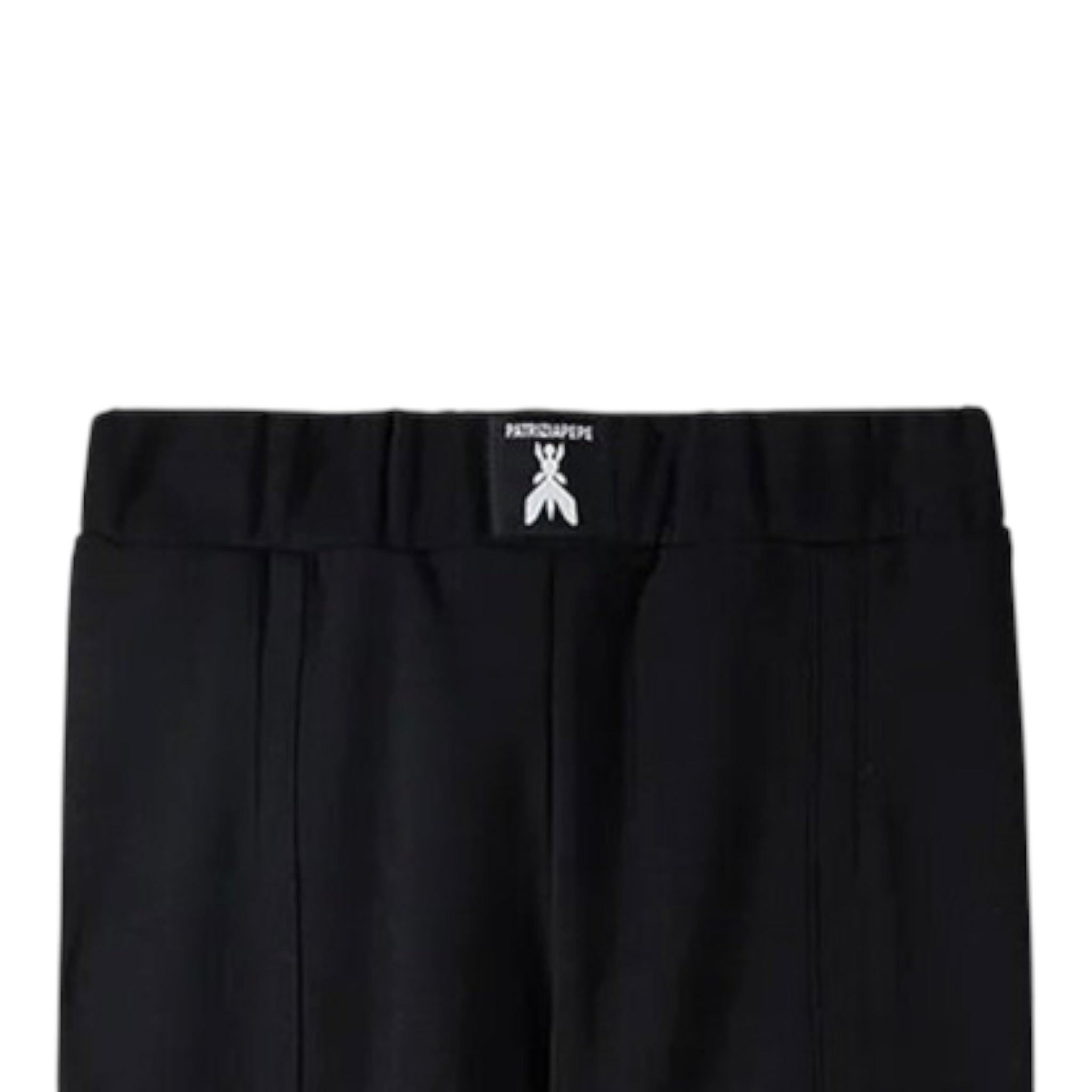 Patrizia Pepe Leggins tinta unita con Logo Nero per Bambina 7P0403 NERO PATRIZIA PEPE 