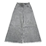 Patrizia Pepe Jeans tinta unita Modello A Palazzo Grigio per Bambina 7P0409X GRIGIO PATRIZIA PEPE 