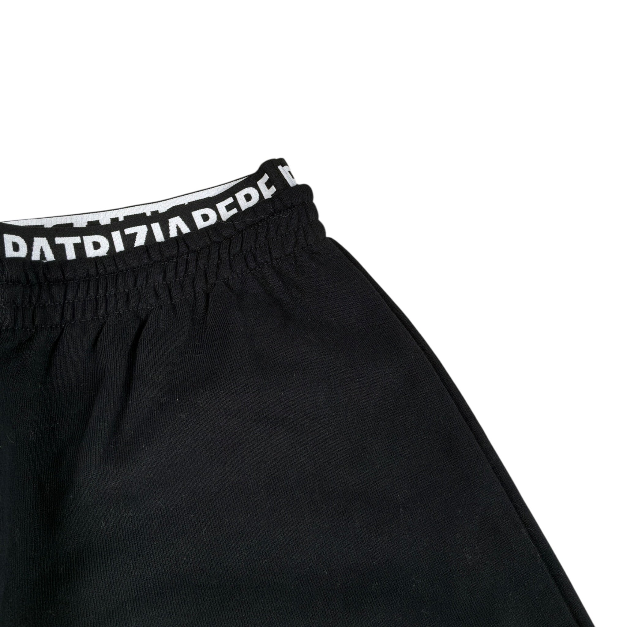 Patrizia Pepe Pantalone tinta unita Modello Palazzo Nero per Bambina 7P0417 NERO PATRIZIA PEPE 